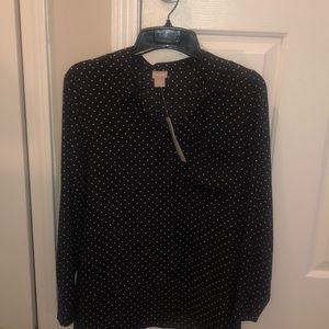 Chico’s Blouse * Black and White